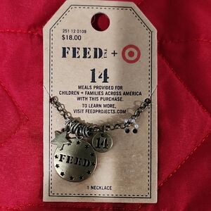FEED USA Charm Necklace